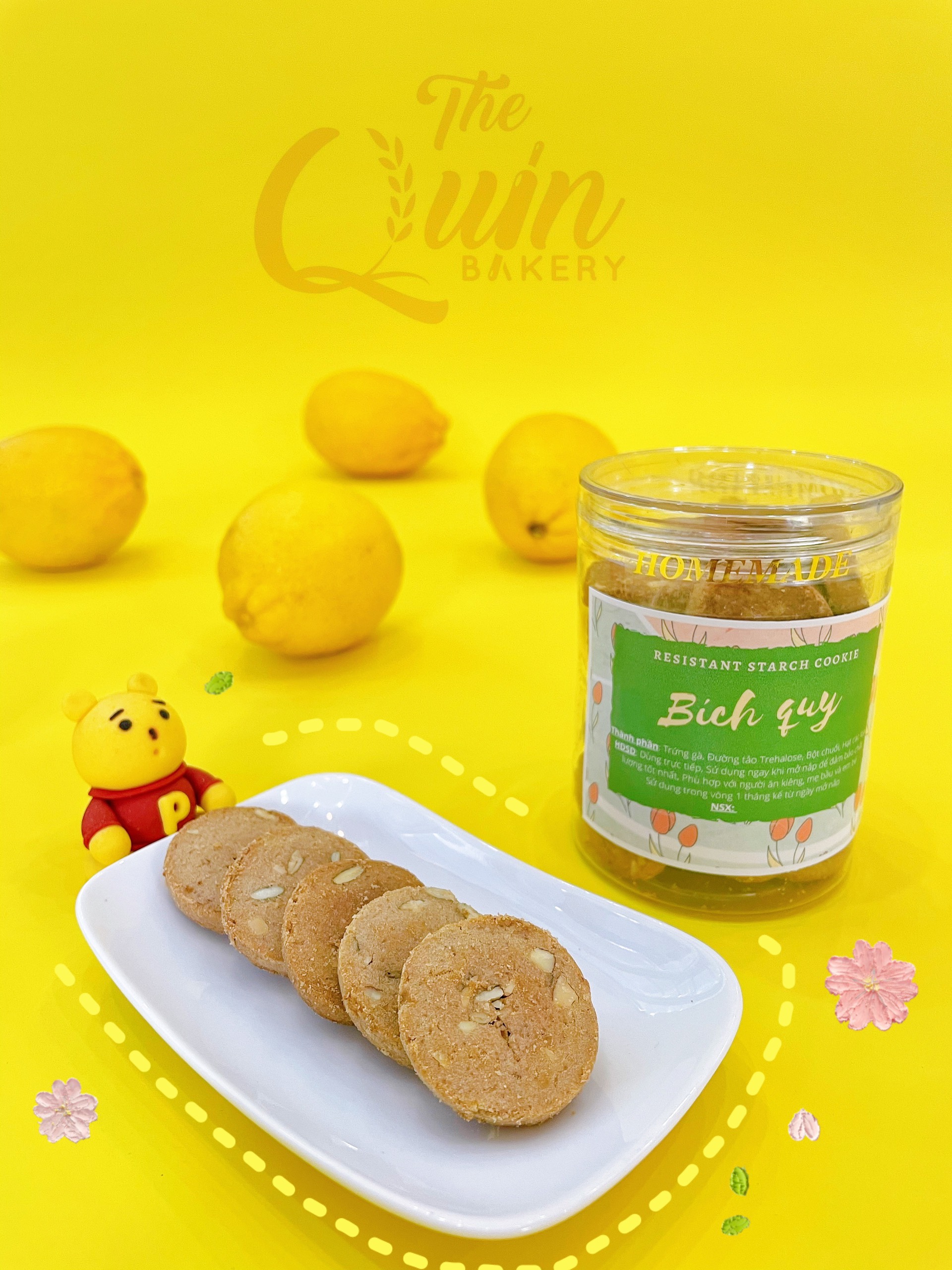 Resistant starch cookie ( cookie chuối )